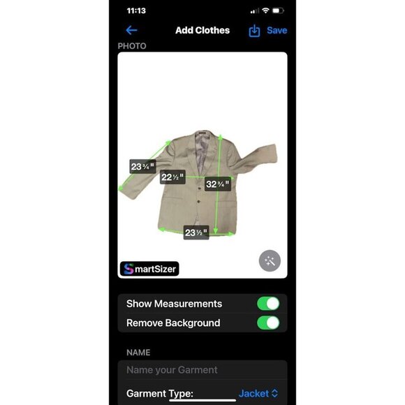 Mens 2 BUTTON , TAN Chaps Jacket Blazer 46R Polyester & Rayon Blend - Picture 6 of 13